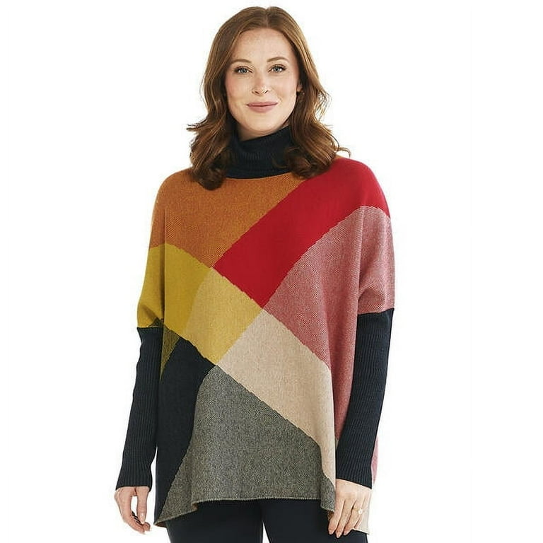 Joseph A. womens Boxy Turtleneck Sweater, M - Walmart.com Joseph A. womens Boxy Turtleneck Sweater, M - Walmart.com