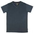 thumbnail image 1 of Joseph Abboud Men's Lux Touch Short Sleeve V-Neck Top Black, 1 of 2