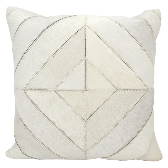 Joseph Abboud Pillow White Diamond Stripes Pillow