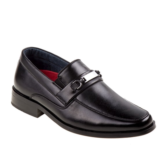 Joseph Allen Boys Dress Shoes , Black, 12