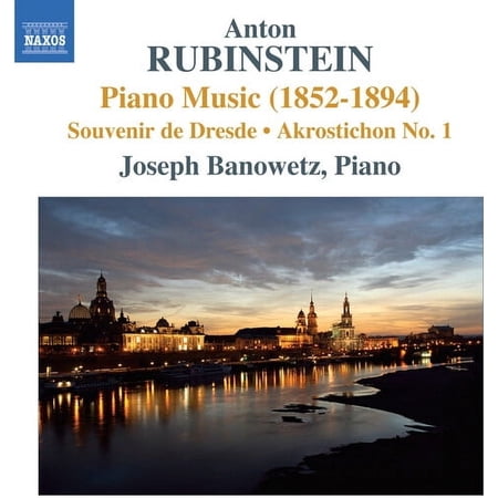 Joseph Banowetz - Piano Music (1852-1894) / Souvenir de Dresde - Music & Performance - CD