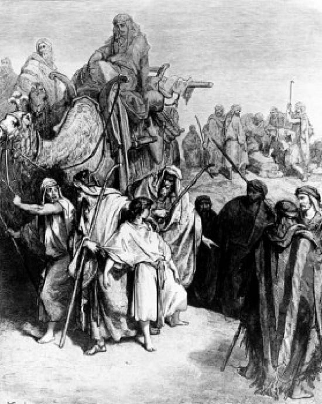 Joseph Being Sold by His Brethren by Gustave Dore 1832-1883 Canvas Art - Gustave Dore (24 x 36)