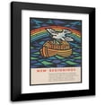 thumbnail image 1 of Joseph Binder 12x14 Black Modern Framed Museum Art Print Titled - New Beginnings (1955), 1 of 5