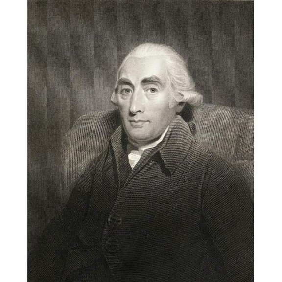 Joseph Black 1728-1799 British Chemist & Physicist From The Book Gallery of Portraits Published London 1833 Poster Print - Large - 26 x 34