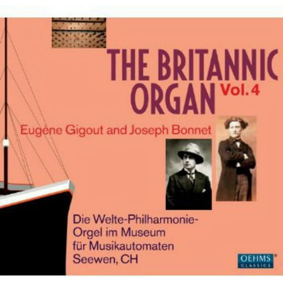 Joseph Bonnet - Britannic Organ - Music & Performance - CD
