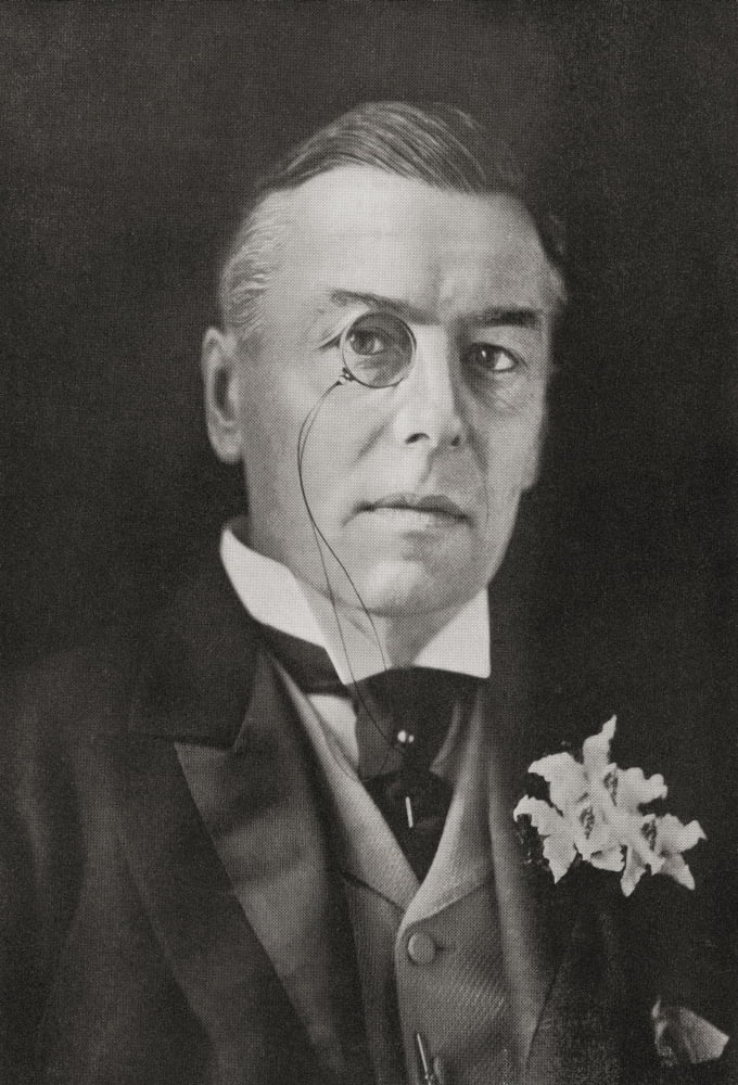 Joseph Chamberlain 1836 Canvas Art - Ken Welsh Design Pics (12 x 18)