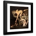 thumbnail image 1 of Joseph-Désiré Court 19x24 Black Modern Framed Museum Art Print Titled - Scene of Deluge (1827), 1 of 5