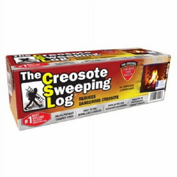 Joseph Enterprise SL 824-12 Creosote Sweeping Fireplace Log - Quantity of 8
