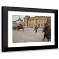 thumbnail image 1 of Joseph Félix Bouchor 24x18 Black Modern Framed Museum Art Print Titled - The Funeral of General Gallieni (1849-1916), June 1, 1916. (1916), 1 of 5