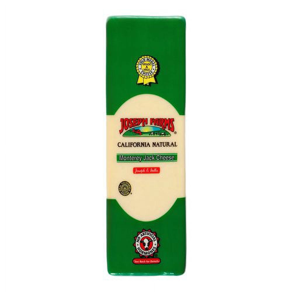 Joseph Farms Monterey Jack Cheese, 5 Lbs.