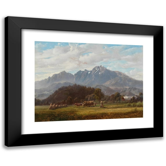 Joseph Heicke 18x14 Black Modern Framed Museum Art Print Titled - Goll