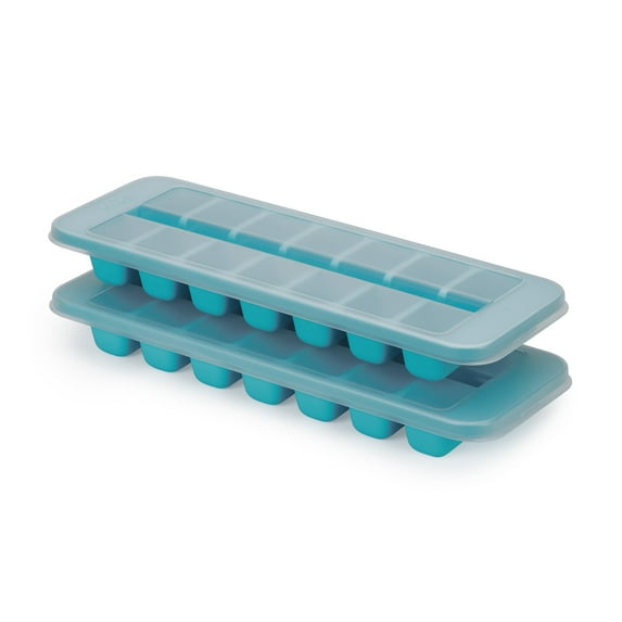 Joseph Joseph 2 Pack Flow Easy-fill Ice Cube Tray with Lids