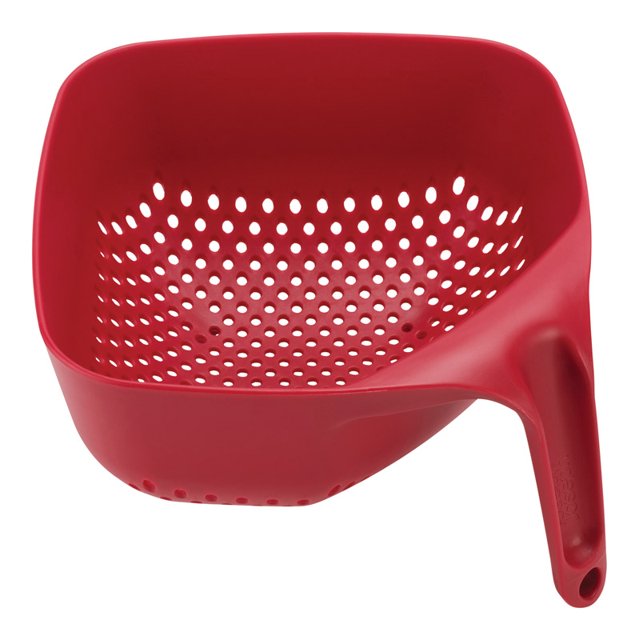 Joseph Joseph 81/3 in. W x 81/3 in. L Red Square Colander