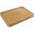 thumbnail image 1 of Joseph Joseph Cut & Carve Bamboo Chopping Board, 1 of 2
