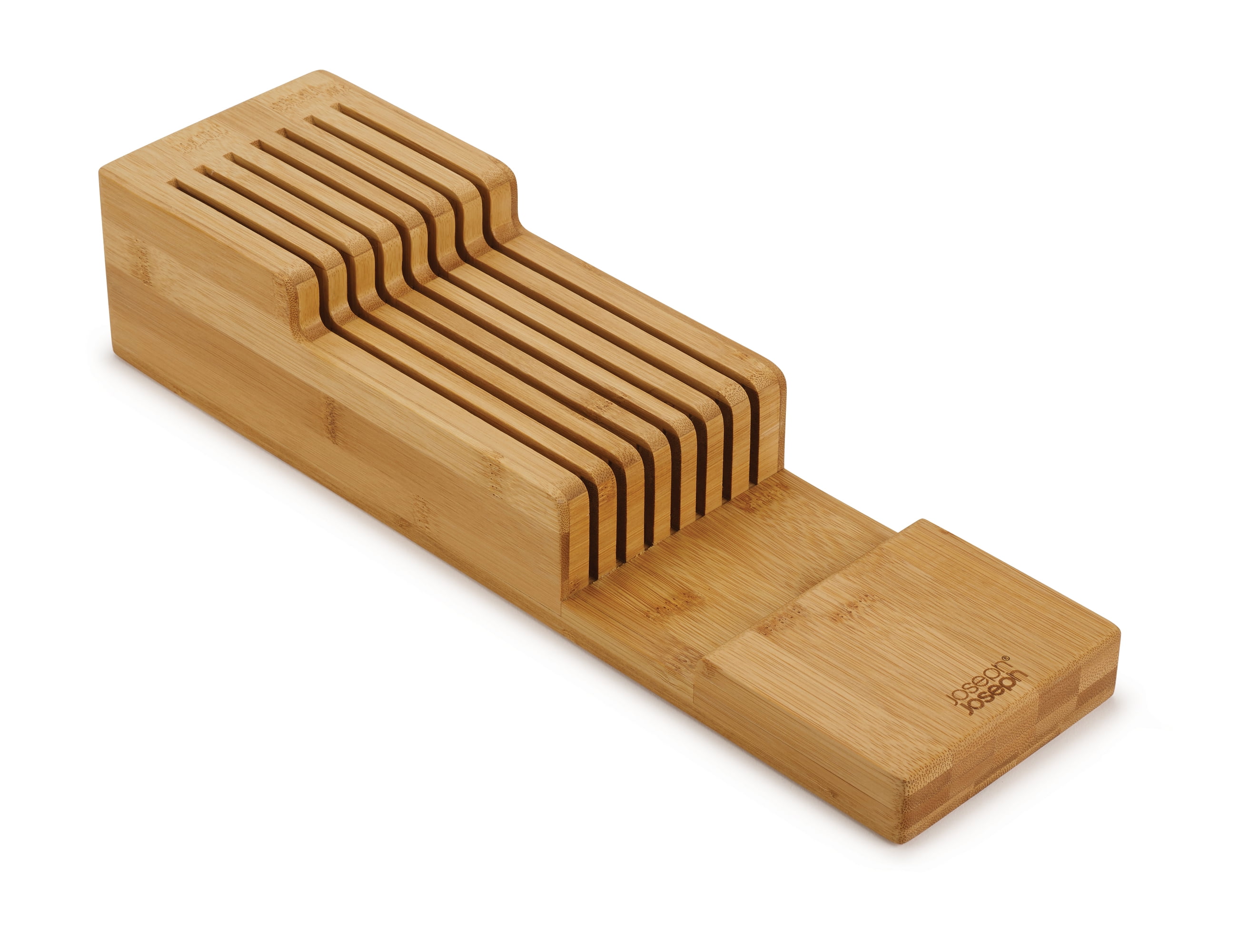 Elevate™ Steel Knife Set with In-drawer Bamboo Storage Tray