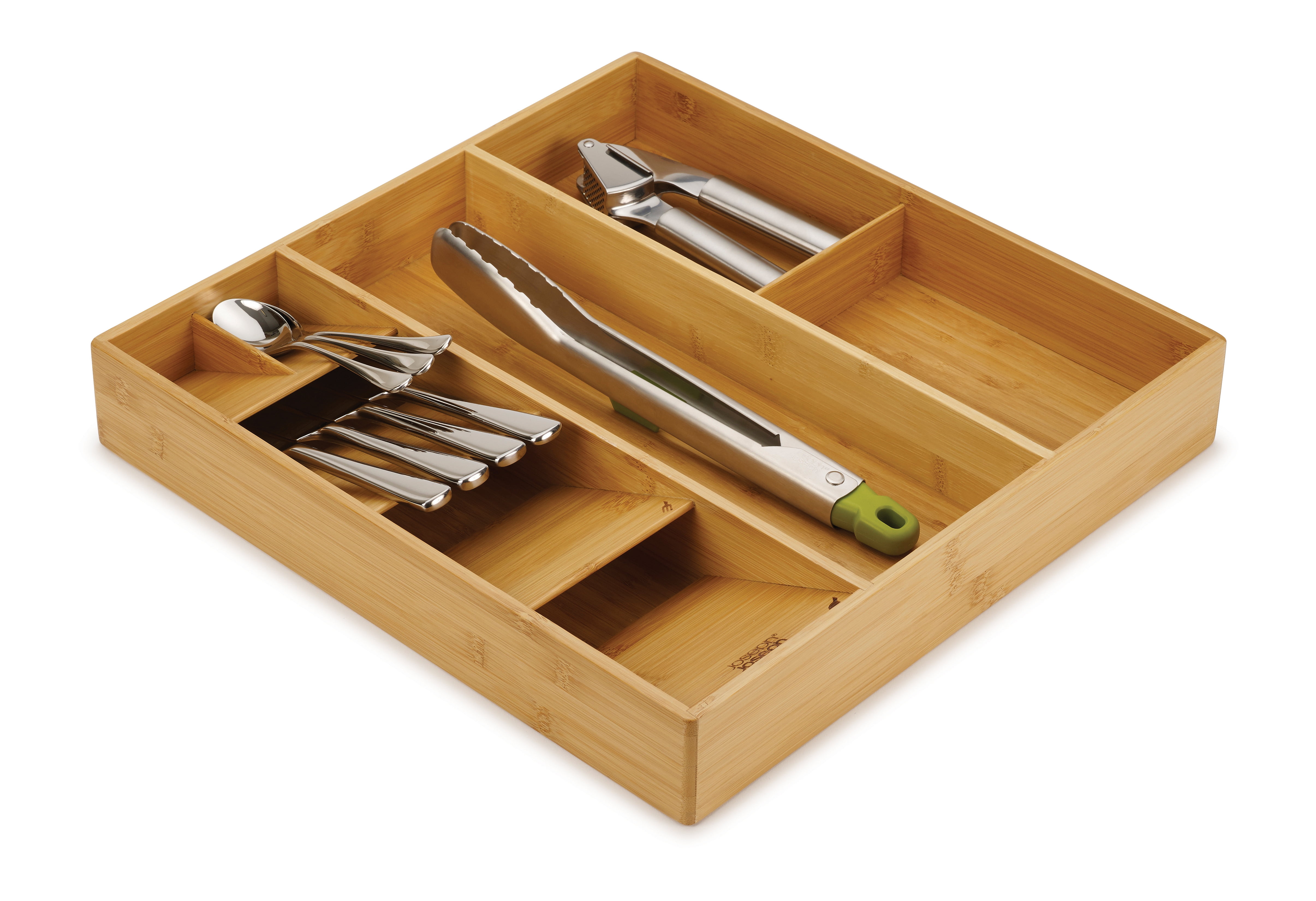 Joseph Joseph DrawerStore Bamboo Cutlery, Utensil & Gadget Organizer