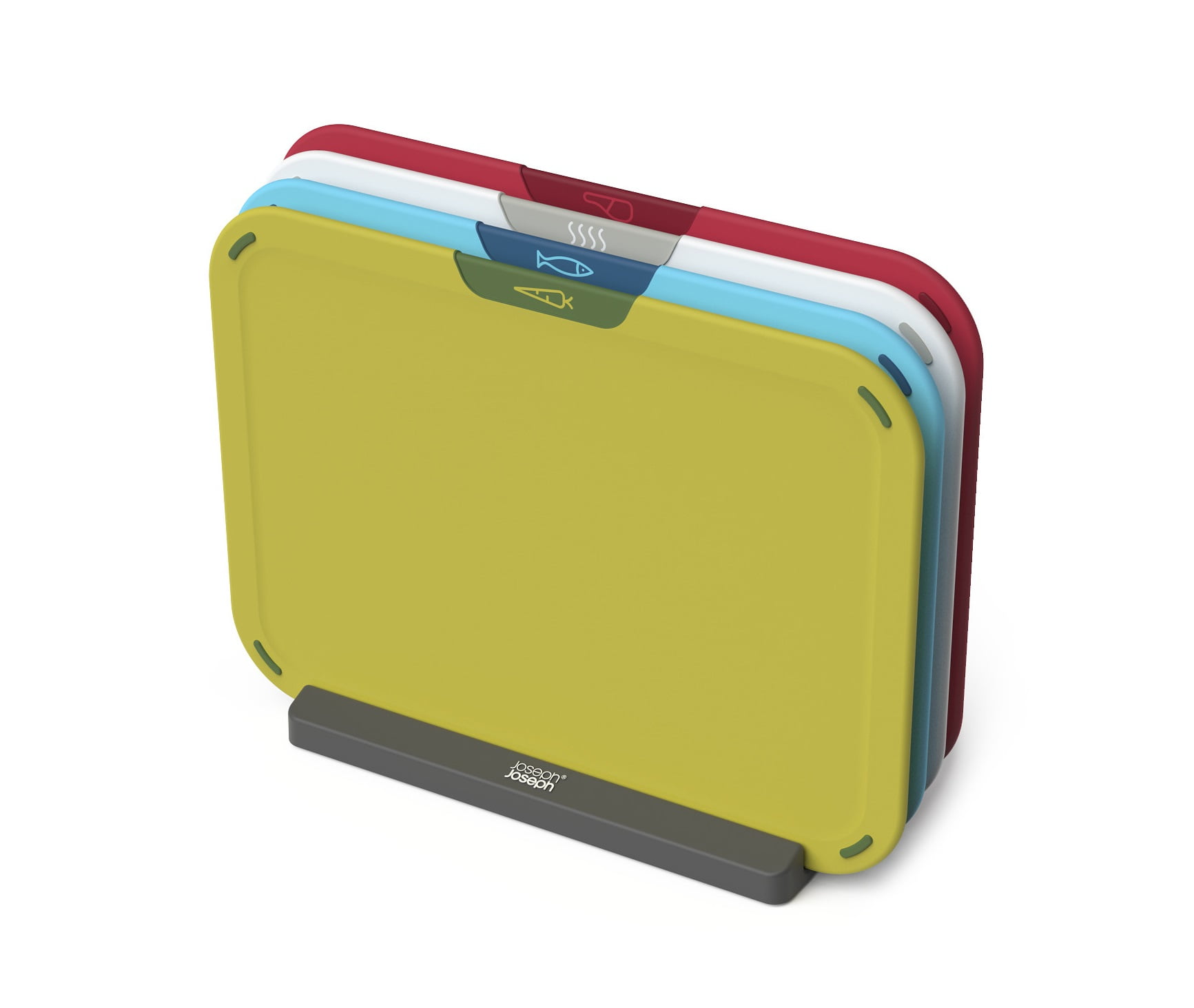 Joseph Joseph Duo 4-piece Cutting Board Set with Storage Stand