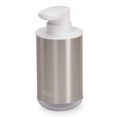 thumbnail image 1 of Joseph Joseph Duo Stainless Steel Soap and Lotion Dispenser Pump – Refillable 10oz Countertop Bottle for Bathroom or Kitchen Sink, Rust-Resistant, Modern Design, Durable & BPA-Free, 1 of 5