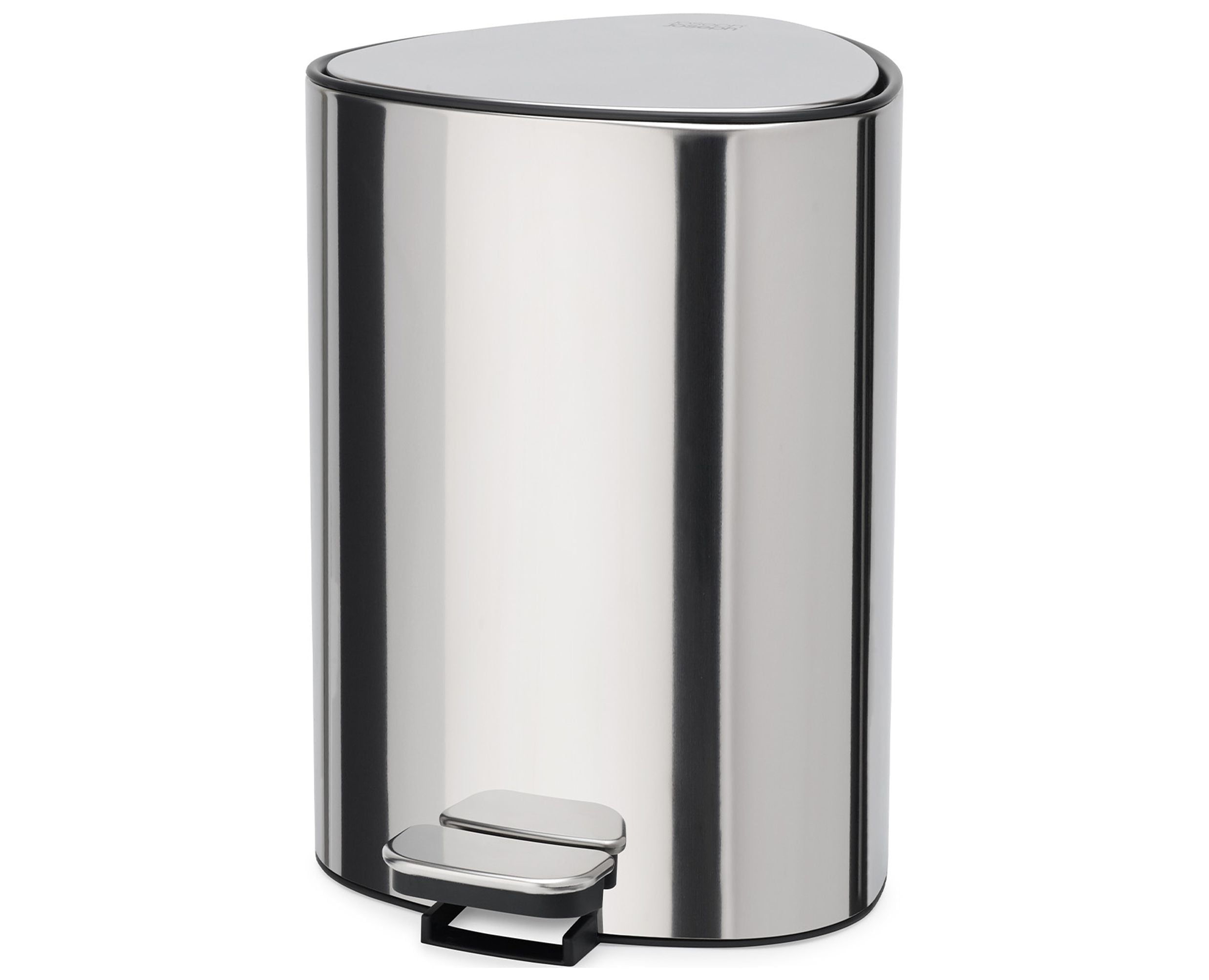 Joseph Joseph 5L Silver Stainless Steel Pedal Trash Can