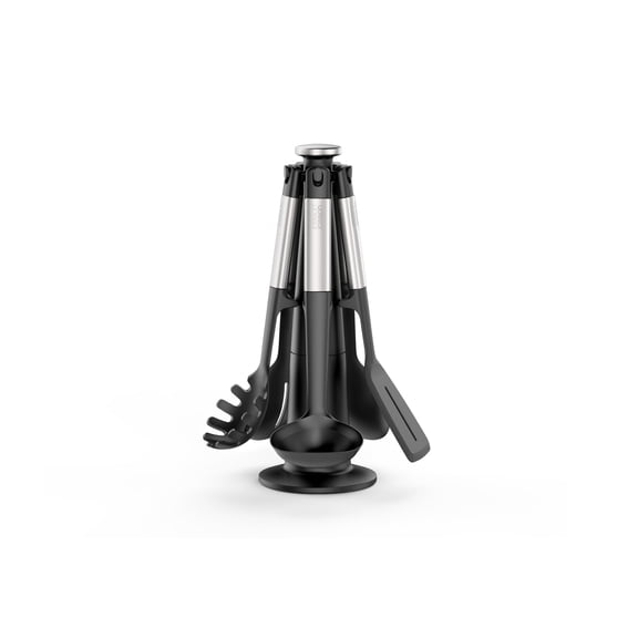 Joseph Joseph Elevate Carousel 5-piece Utensil Set with Rotating Storage Stand