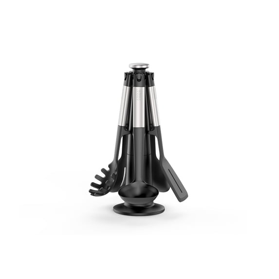 Joseph Joseph Elevate Carousel 5-piece Utensil Set with Rotating Storage Stand