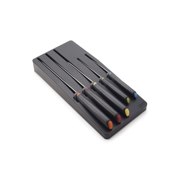 Joseph Joseph Elevate Knives Store 5-piece Knife Set with In-drawer Storage Tray