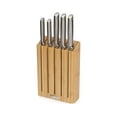 thumbnail image 1 of Joseph Joseph Elevate Steel 5-piece Knife Set with Bamboo Block, 1 of 5