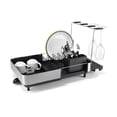 thumbnail image 1 of Joseph Joseph Extend Steel Plus Expandable Dish Rack with Wine Glass Holder, 1 of 9