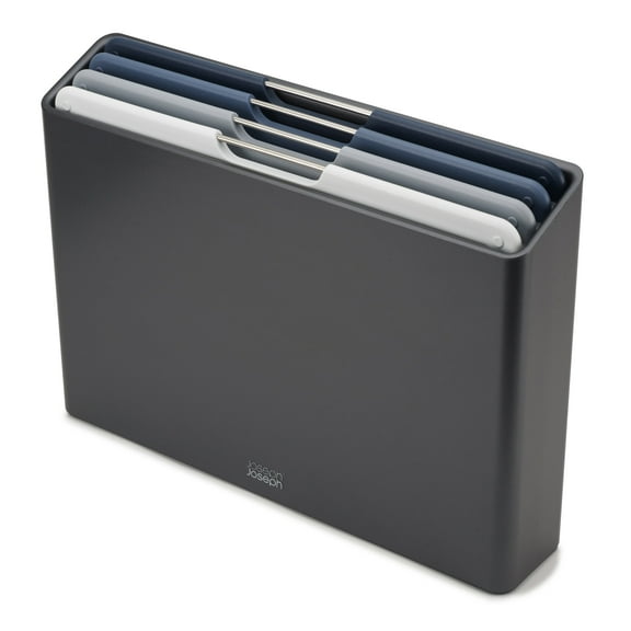 Joseph Joseph Folio Large 4-Piece Cutting Board Set with Case