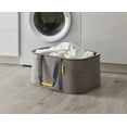 thumbnail image 1 of Joseph Joseph Hold-All - Collapsible Folding 35L Washing Laundry Basket Bag, Durable Fabric, Moisture Resistant, Grey, 1 of 5