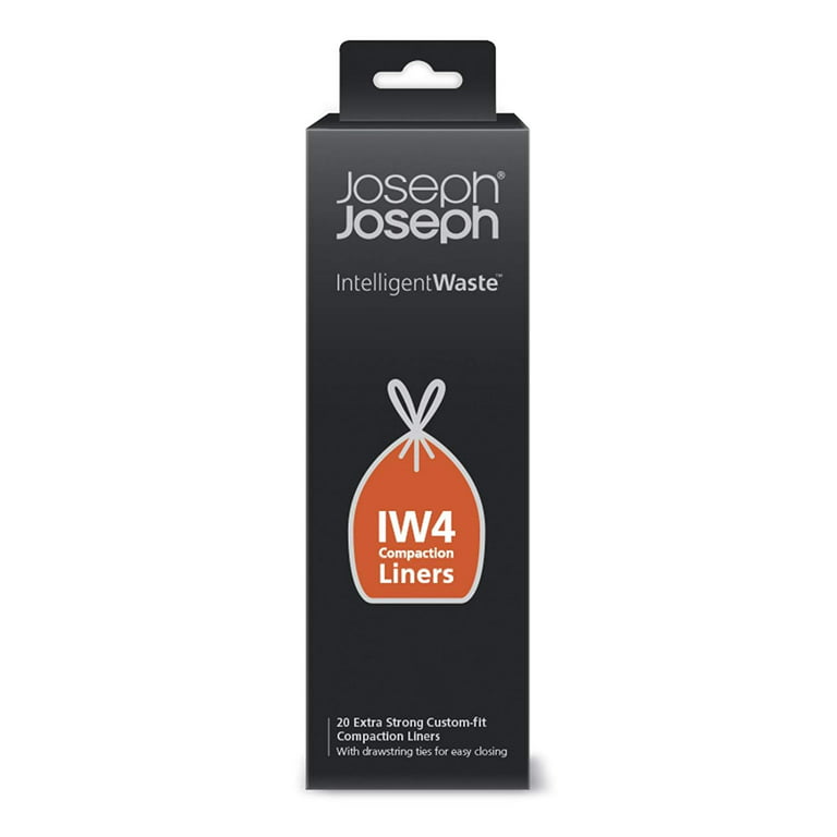 Joseph Joseph IW4 Intelligent Waste Bin Liners – 40 Bags