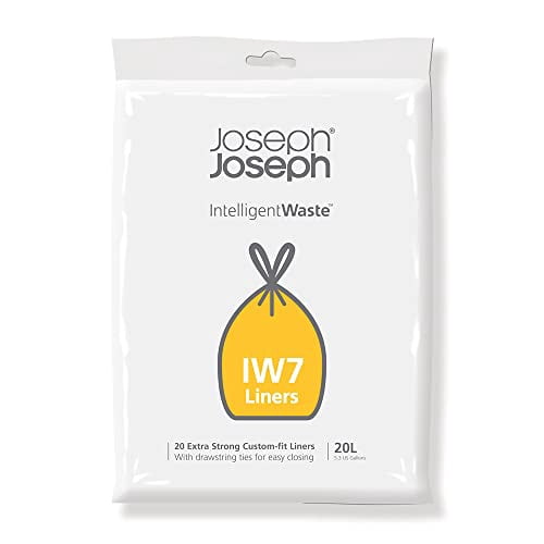 Joseph Joseph Intelligent Waste IW7 General Waste Liner Trash Bags for
