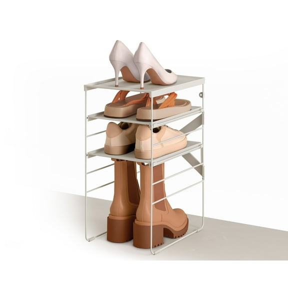 Joseph Joseph Level Adjustable Shoe Rack - Stores 4 Pairs