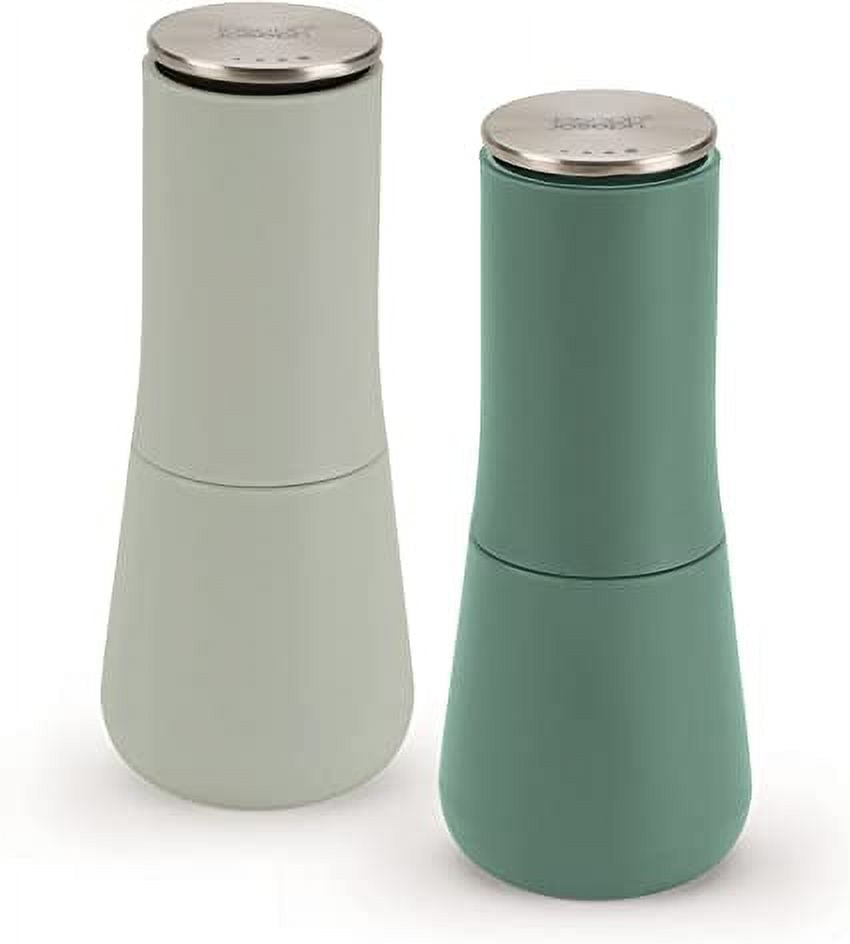 Sage Green Ceramic Salt and Pepper Mill Set