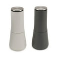 thumbnail image 1 of Joseph Joseph Milltop Salt and Pepper Grinder Set, Adjustable Grinding Size, 1 of 6