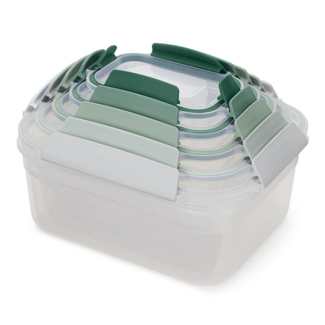 Joseph Joseph Nest Lock 10Piece BPA Free Airtight Food Storage Container Set with Sealed Lids