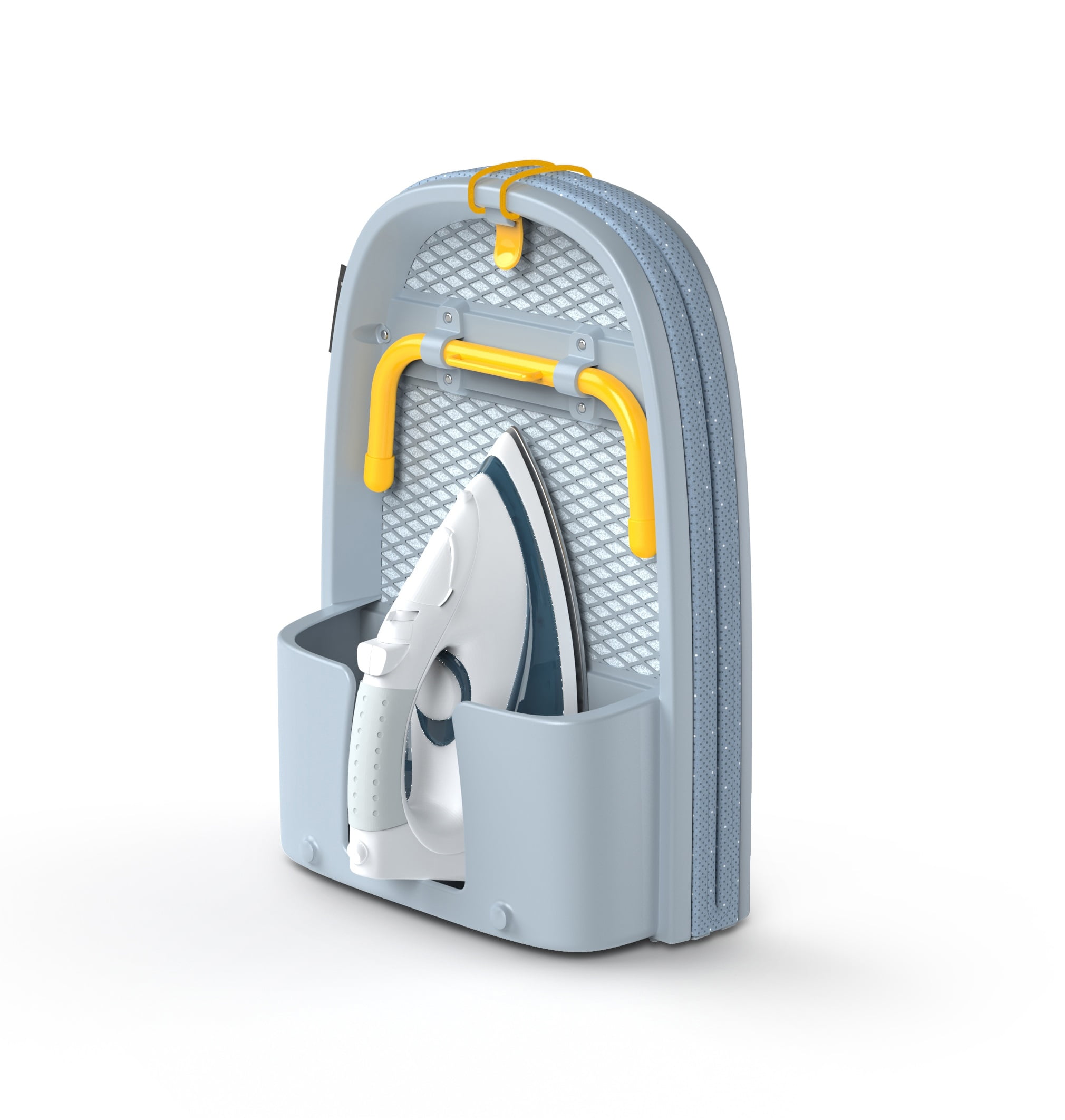 Joseph Joseph Pocket Tabletop Ironing Board with Iron Storage and Hanging Hook