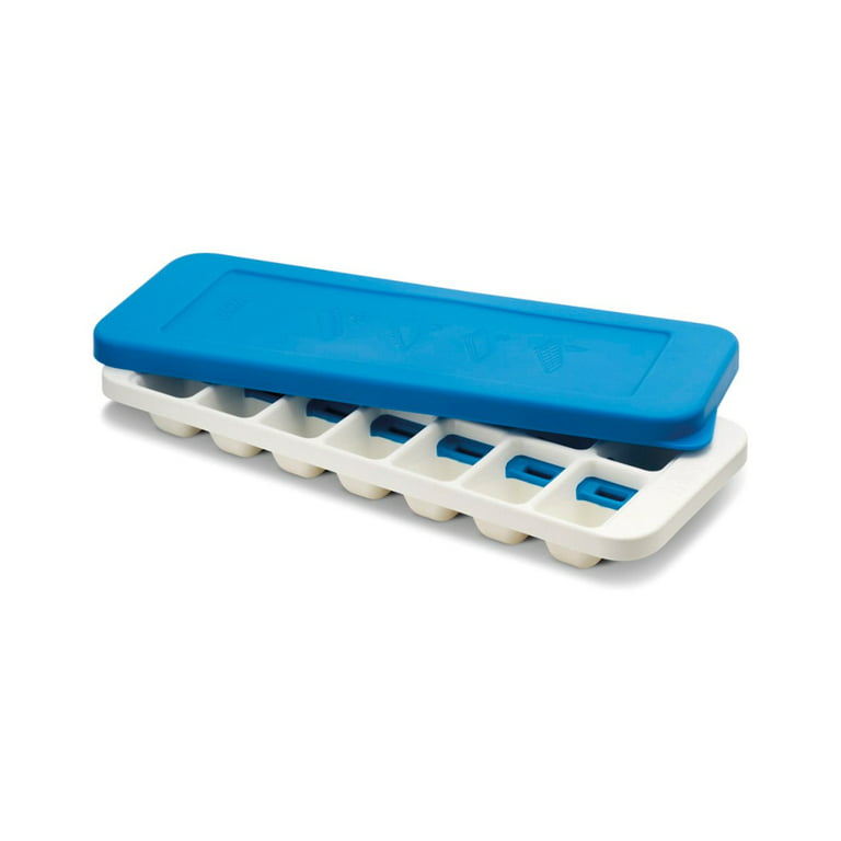 QuickSnap Plus Easy-Release Ice Cube Tray with Stackable Lid