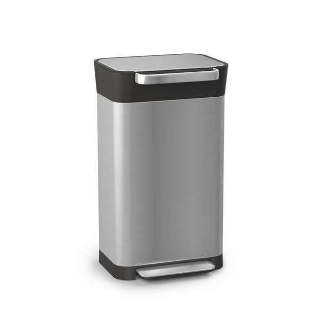 Joseph Joseph Titan Stainless Steel Kitchen Home Garbage 30Liter Trash Compactor