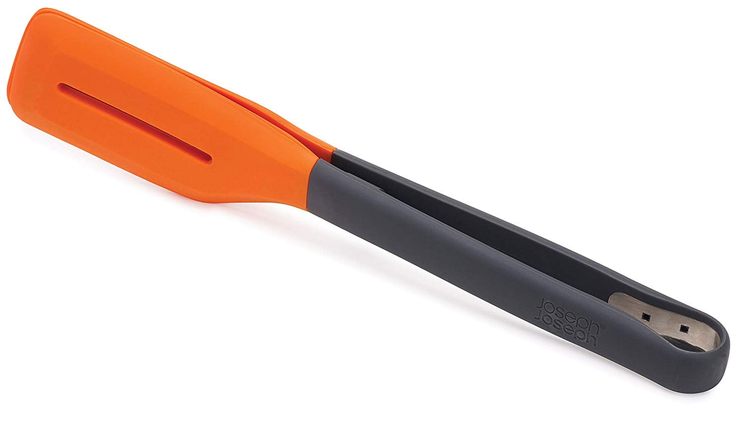 Joseph Joseph Turner Tongs Ergonomic Silicone Tongs - Gray/Orange ...
