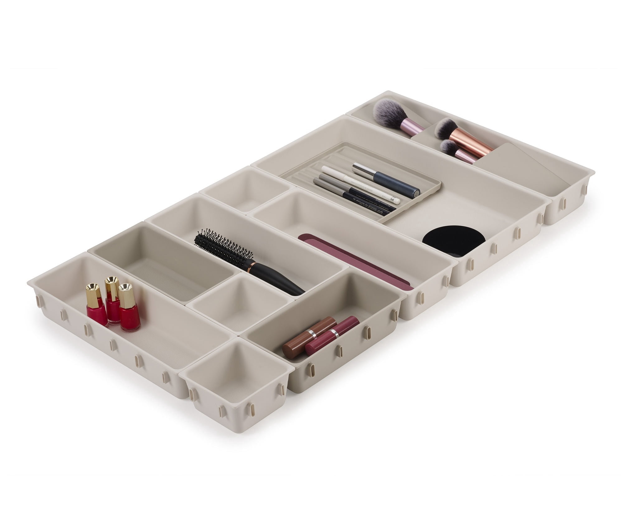 Joseph Joseph Viva 12-piece Modular Makeup Organizer Set