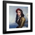 thumbnail image 1 of Joseph Karl Stieler 15x18 Black Modern Framed Museum Art Print Titled - Katerina Rosa Botsaris (1841), 1 of 5