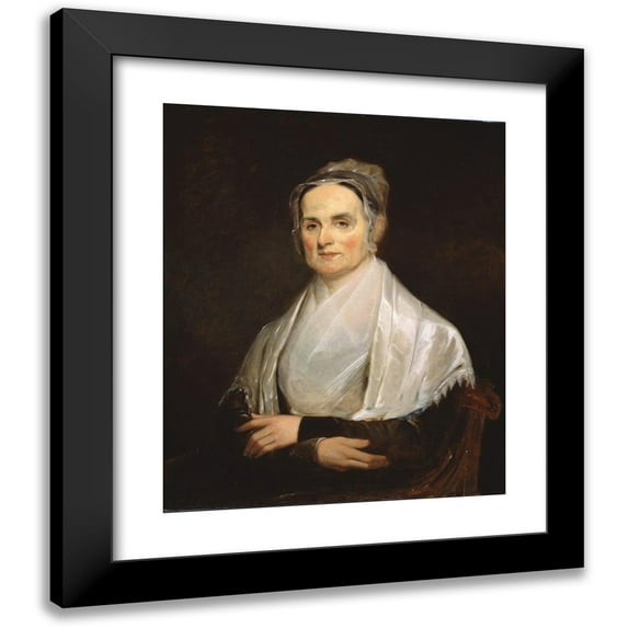 Joseph Kyle 12x14 Black Modern Framed Museum Art Print Titled - Lucretia Coffin Mott