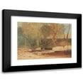 thumbnail image 1 of Joseph Mallord William Turner 18x14 Black Modern Framed Museum Art Print Titled - On the Washburn (2431414) (ca. 1815), 1 of 5