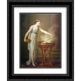 thumbnail image 1 of Joseph Marie Vien 2x Matted 20x24 Black Ornate Framed Art Print 'La Vertueuse Athenienne', 1 of 2