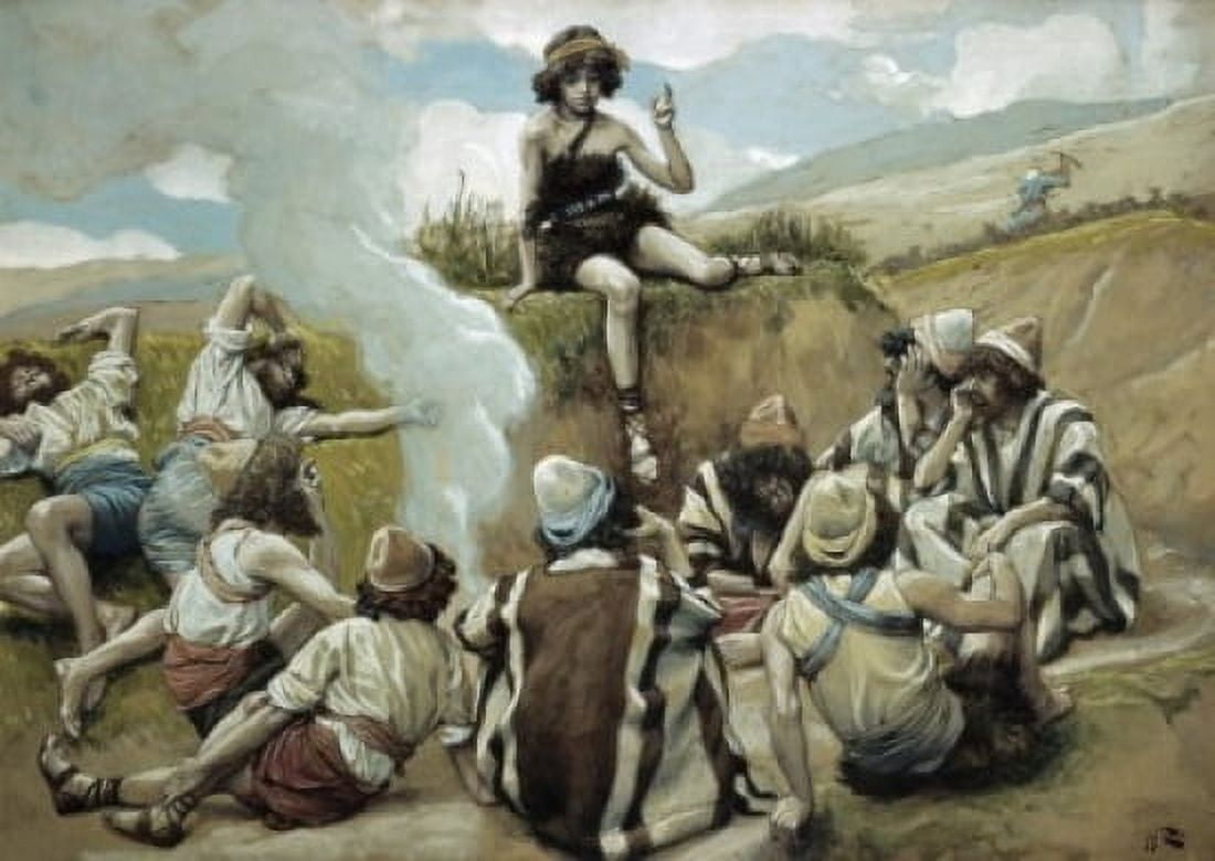 Joseph Reveals his Dream to his Brethren James J Tissot (1836-1902 French) Jewish Museum New York Canvas Art - James Tissot (18 x 24)