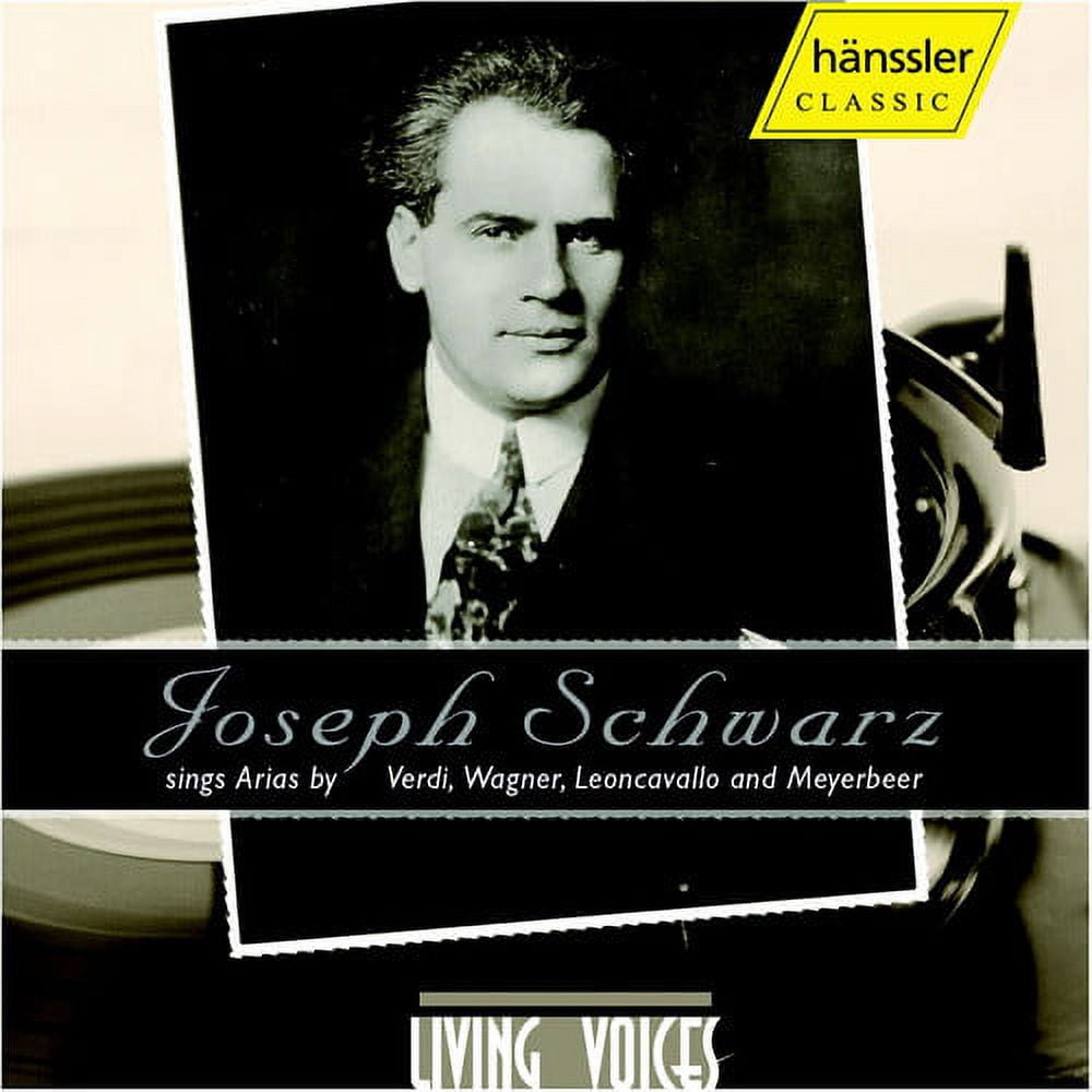 Joseph Schwarz - Joseph Schwarz Sings Arias - Music & Performance - CD
