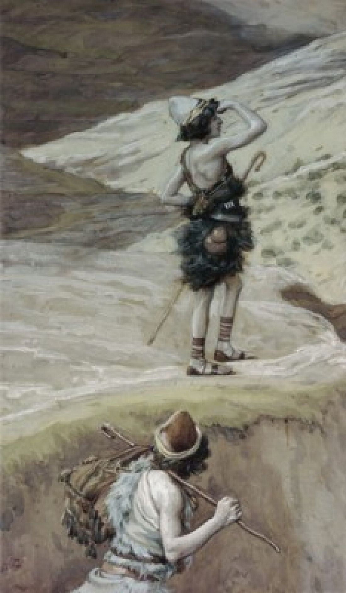 Joseph Seeks his Brethren  James J Tissot (1836-1902 French)  Jewish Museum New York Canvas Art - James Tissot (24 x 36)