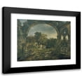 thumbnail image 1 of Joseph Selleny 14x12 Black Modern Framed Museum Art Print Titled - Verbled Cemetery (1847), 1 of 5