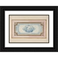 thumbnail image 1 of Joseph Selleny 18x14 Black Ornate Wood Framed Double Matted Museum Art Print Titled - Hof of a Chinese Temple in Singapore (1858), 1 of 5